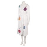 Fight Club The Narrator White Bathrobe Cosplay Costume Halloween Carnival Outfit