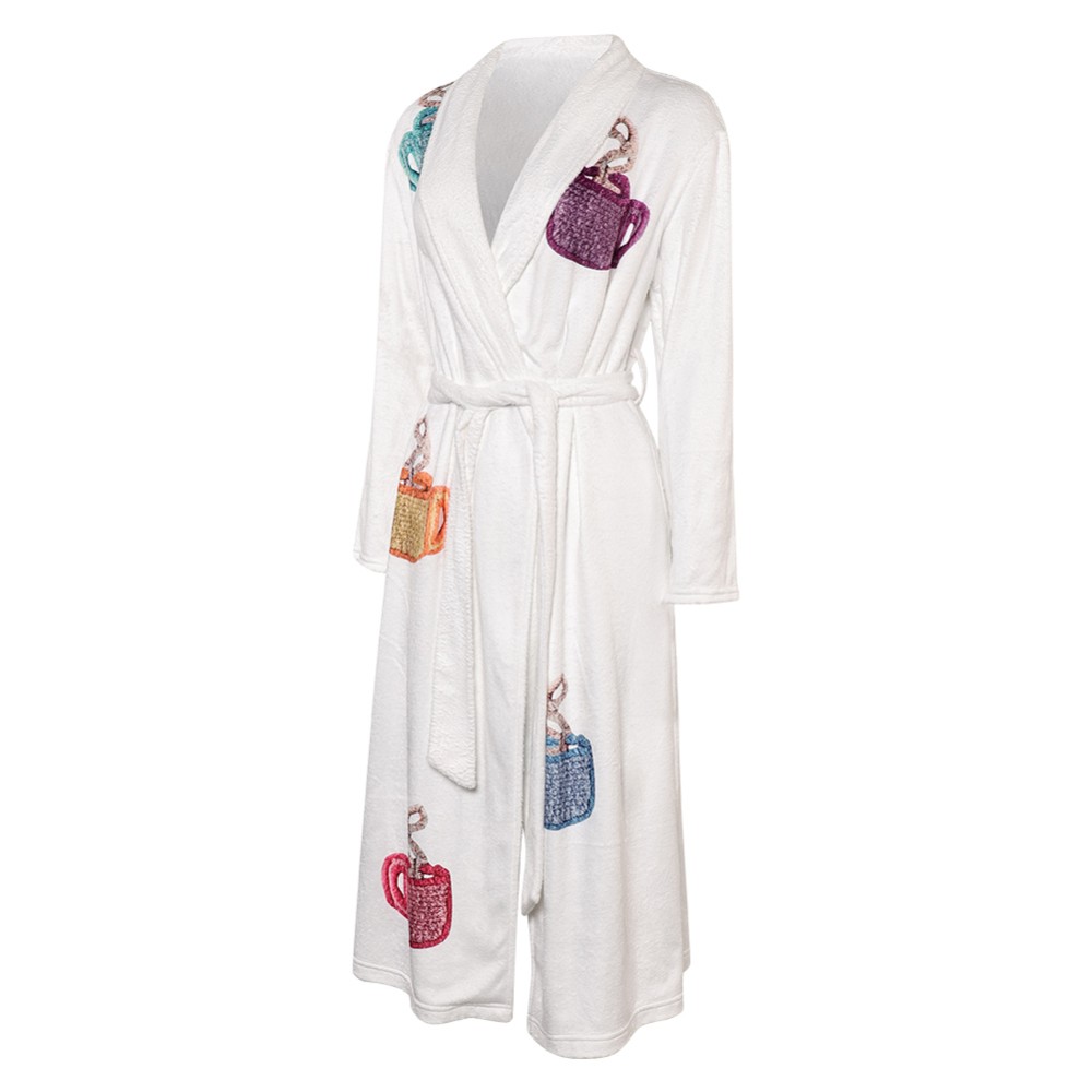 Fight Club The Narrator White Bathrobe Cosplay Costume Halloween Carnival Outfit