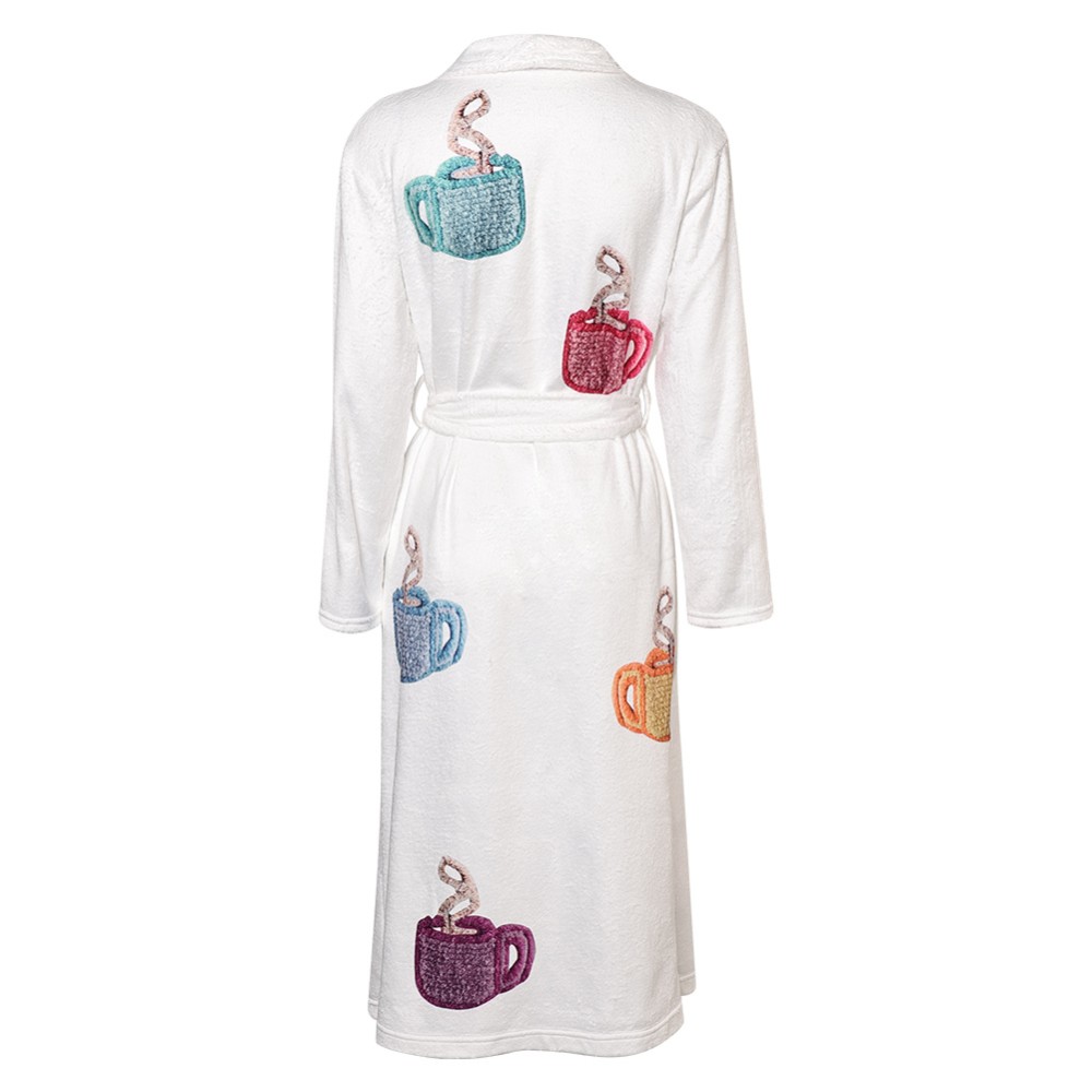 Fight Club The Narrator White Bathrobe Cosplay Costume Halloween Carnival Outfit