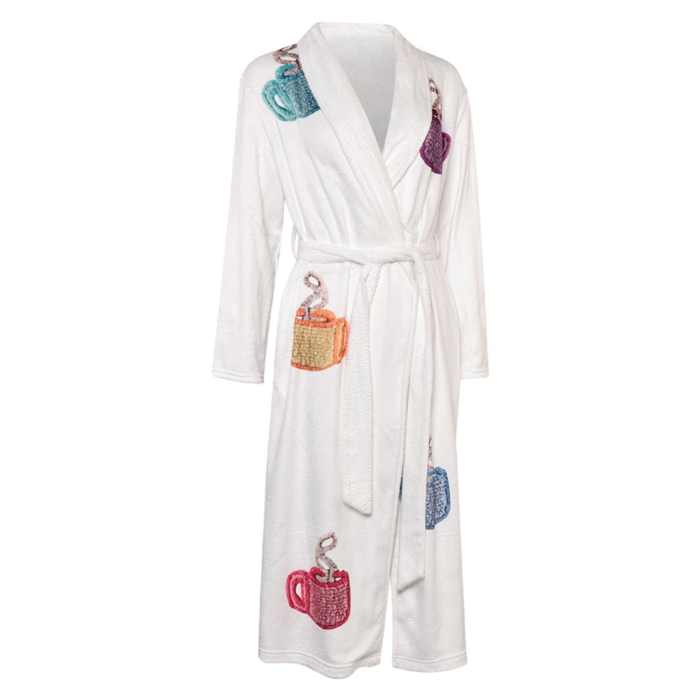 Fight Club The Narrator White Bathrobe Cosplay Costume Halloween Carnival Outfit