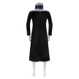 Feitan Portor Men Black Cosplay Costume Halloween Carnival Outfit