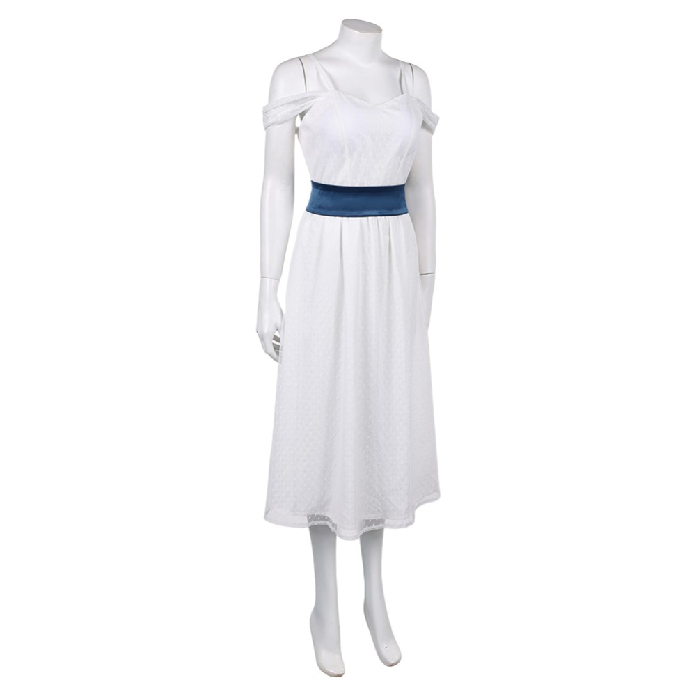 Fear Street Lori Granger White Dress Party Cosplay Costume Halloween Carnival
