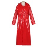 Fear Street: Prom Queen(2025) Simone Perri Red Raincoat Party Cosplay Costume Halloween Carnival