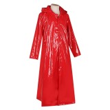 Fear Street: Prom Queen(2025) Simone Perri Red Raincoat Party Cosplay Costume Halloween Carnival