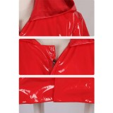 Fear Street: Prom Queen(2025) Simone Perri Red Raincoat Party Cosplay Costume Halloween Carnival