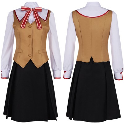 Fate/Stay Night Tohsaka Rin JK School Uniform Party Cosplay Costume Halloween Carnival Outfit