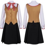 Fate/Stay Night Tohsaka Rin JK School Uniform Party Cosplay Costume Halloween Carnival Outfit