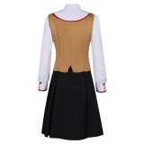 Fate/Stay Night Tohsaka Rin JK School Uniform Party Cosplay Costume Halloween Carnival Outfit