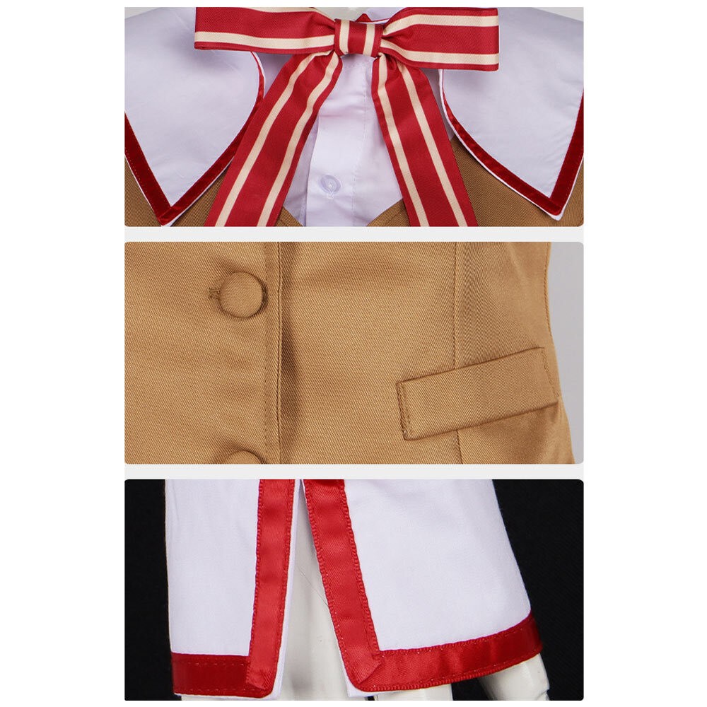 Fate/Stay Night Tohsaka Rin JK School Uniform Party Cosplay Costume Halloween Carnival Outfit