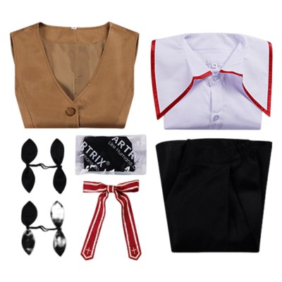 Fate/Stay Night Tohsaka Rin JK School Uniform Party Cosplay Costume Halloween Carnival Outfit