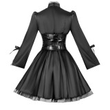 Fate/stay night Saber Alter Altria Pendragon Women Black Dress Cosplay Costume Halloween Carnival