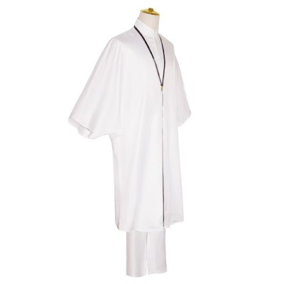 Fate/Grand Order Enkidu Unisex White Cosplay Costume Halloween Carnival Outfit