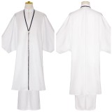 Fate/Grand Order Enkidu Unisex White Cosplay Costume Halloween Carnival Outfit