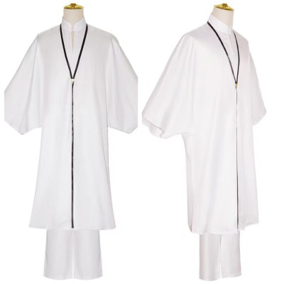 Fate/Grand Order Enkidu Unisex White Cosplay Costume Halloween Carnival Outfit