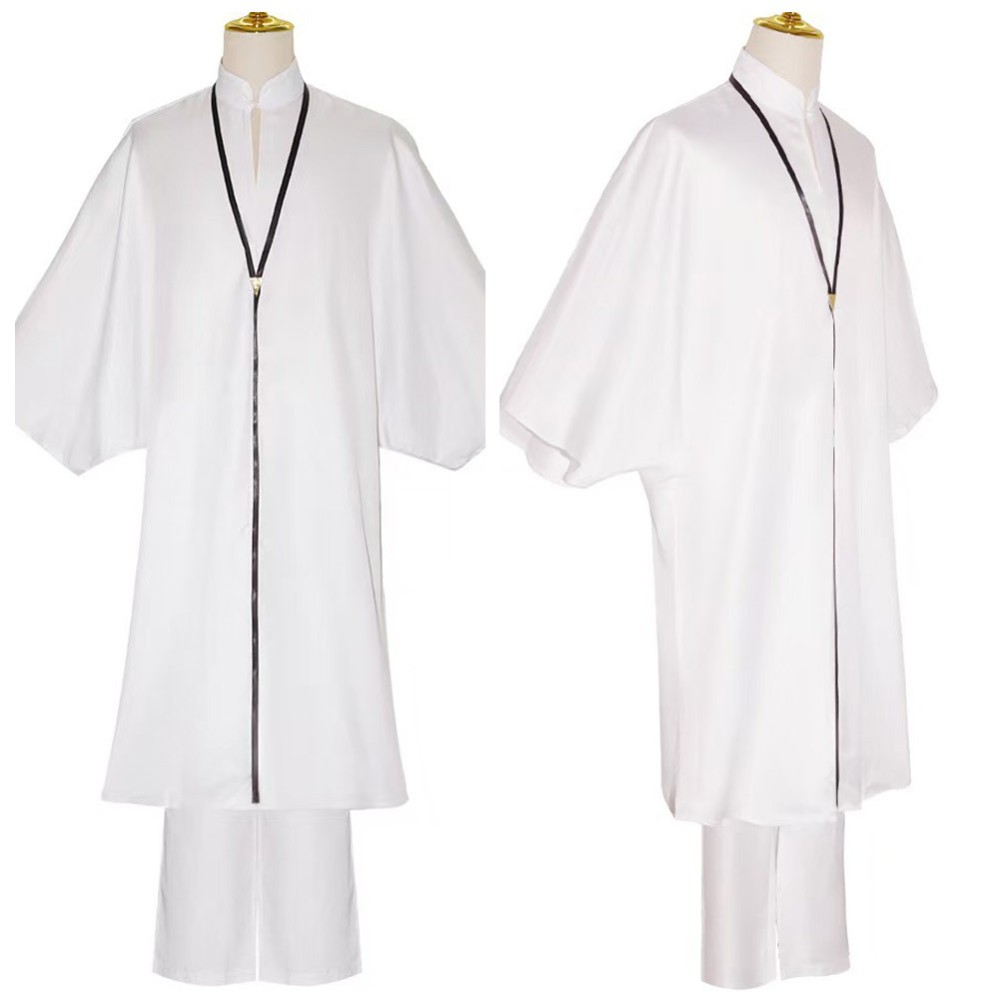 Fate/Grand Order Enkidu Unisex White Cosplay Costume Halloween Carnival Outfit