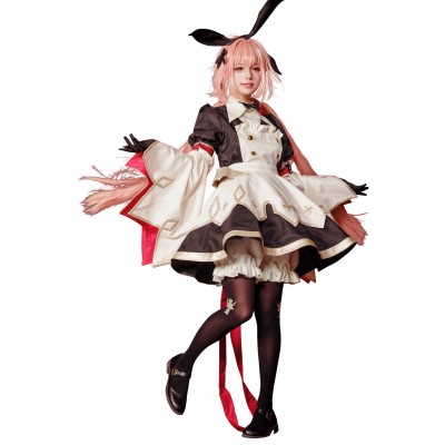 Fate/Grand Order Astolfo Saber Femboy Clothing Suit Cosplay Costume Halloween Carnival Outfit