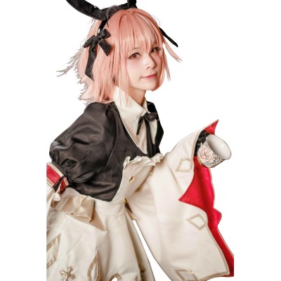 Fate/Grand Order Astolfo Saber Femboy Clothing Suit Cosplay Costume Halloween Carnival Outfit