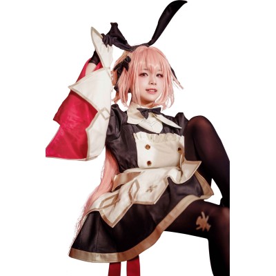 Fate/Grand Order Astolfo Saber Femboy Clothing Suit Cosplay Costume Halloween Carnival Outfit