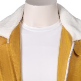 Fatal Fury Terry Bogard Yellow Jacket Pants Set Cosplay Costume Halloween Carnival Outfit