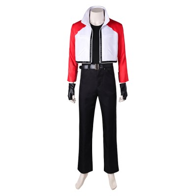 Fatal Fury: City of the Wolves Rock Howard Men Jacket Set Cosplay Costume Halloween Carnival Outfit