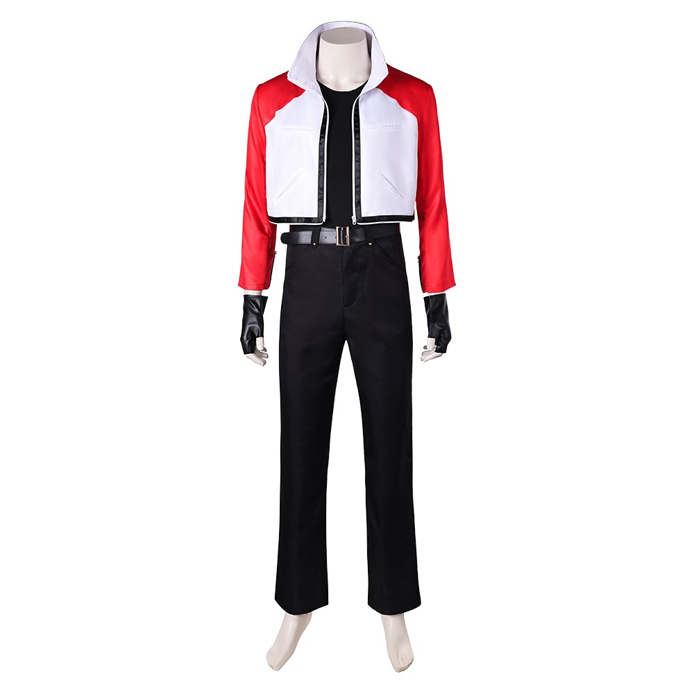 Fatal Fury: City of the Wolves Rock Howard Men Jacket Set Cosplay Costume Halloween Carnival Outfit