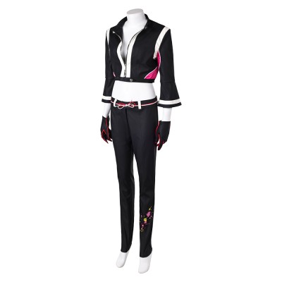 Fatal Fury: City of the Wolves Mai Shiranui Leather Cosplay Costume Halloween Carnival Outfit