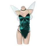 Christmas Fairy Green Sexy Christmas Cosplay Costume Halloween Carnival Outfit
