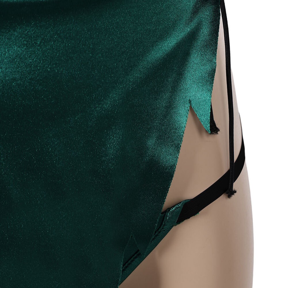 Christmas Fairy Green Sexy Christmas Cosplay Costume Halloween Carnival Outfit