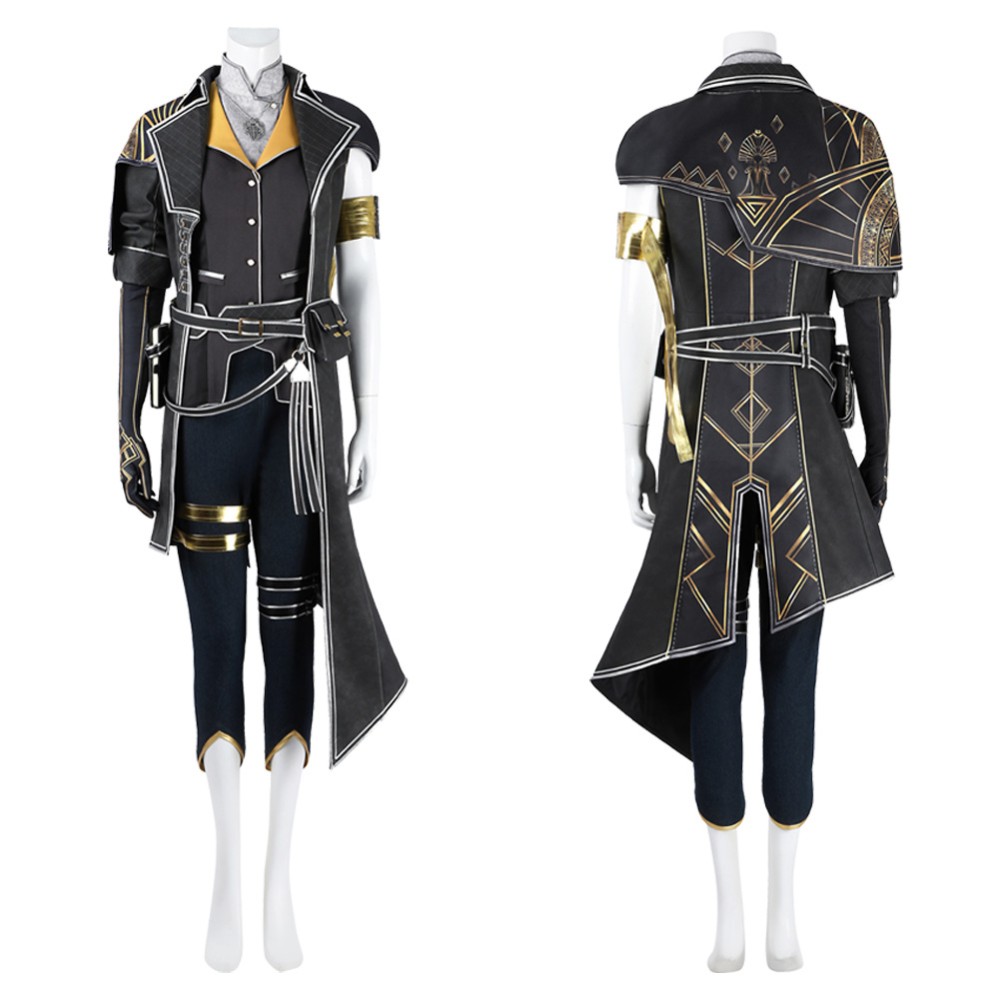 Expedition 33: Clair Obscur Lune Women Fullset Party Cosplay Costume Halloween Carnival Outfit