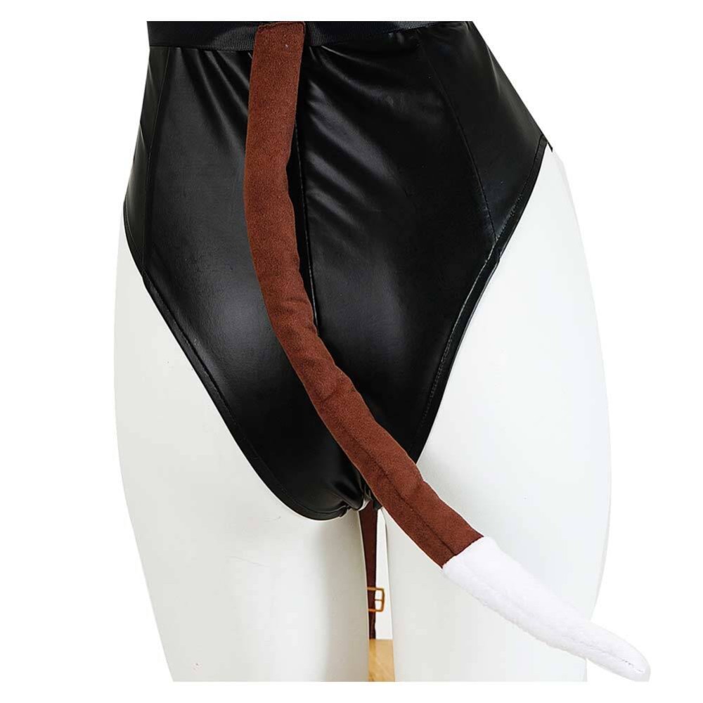 Euphoria Season 3 Cassie Women Black Puppy Cosplay Costume Halloween Carnival Outfit