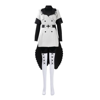 Esdeath Women White Cosplay Costume Halloween Carnival Outfit