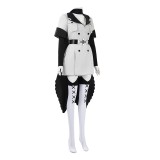 Esdeath Women White Cosplay Costume Halloween Carnival Outfit