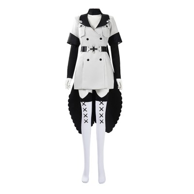 Esdeath Women White Cosplay Costume Halloween Carnival Outfit