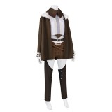 Eris Greyrat Women Brown With Coat Cosplay Costume Halloween Carnival Outfit
