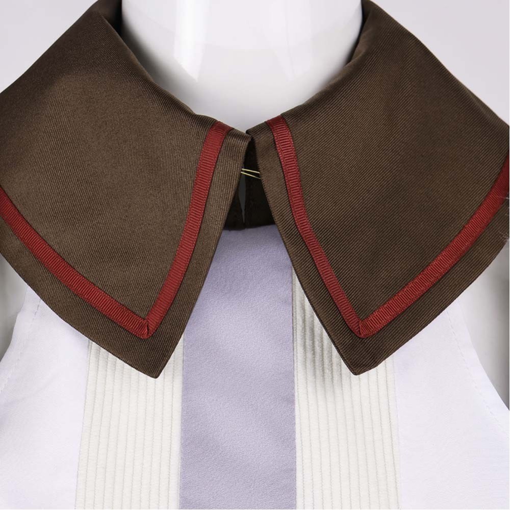 Eris Greyrat Women Brown With Coat Cosplay Costume Halloween Carnival Outfit