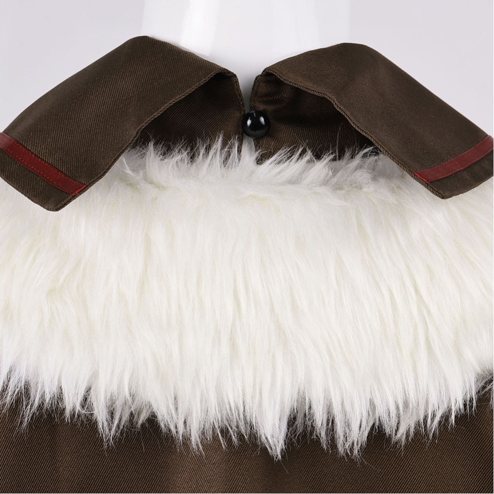Eris Greyrat Women Brown With Coat Cosplay Costume Halloween Carnival Outfit