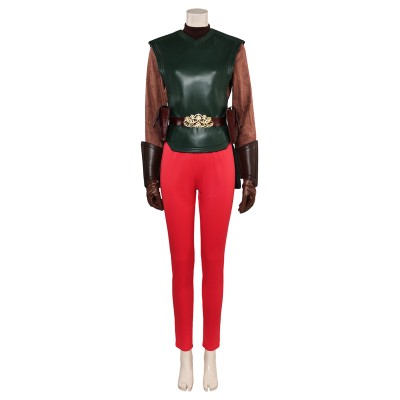 Episode II - Attack of the Clones Padme Amidala Coruscant Attack Pilot Clothing Suit Cosplay Costume Halloween Carnival Outfit