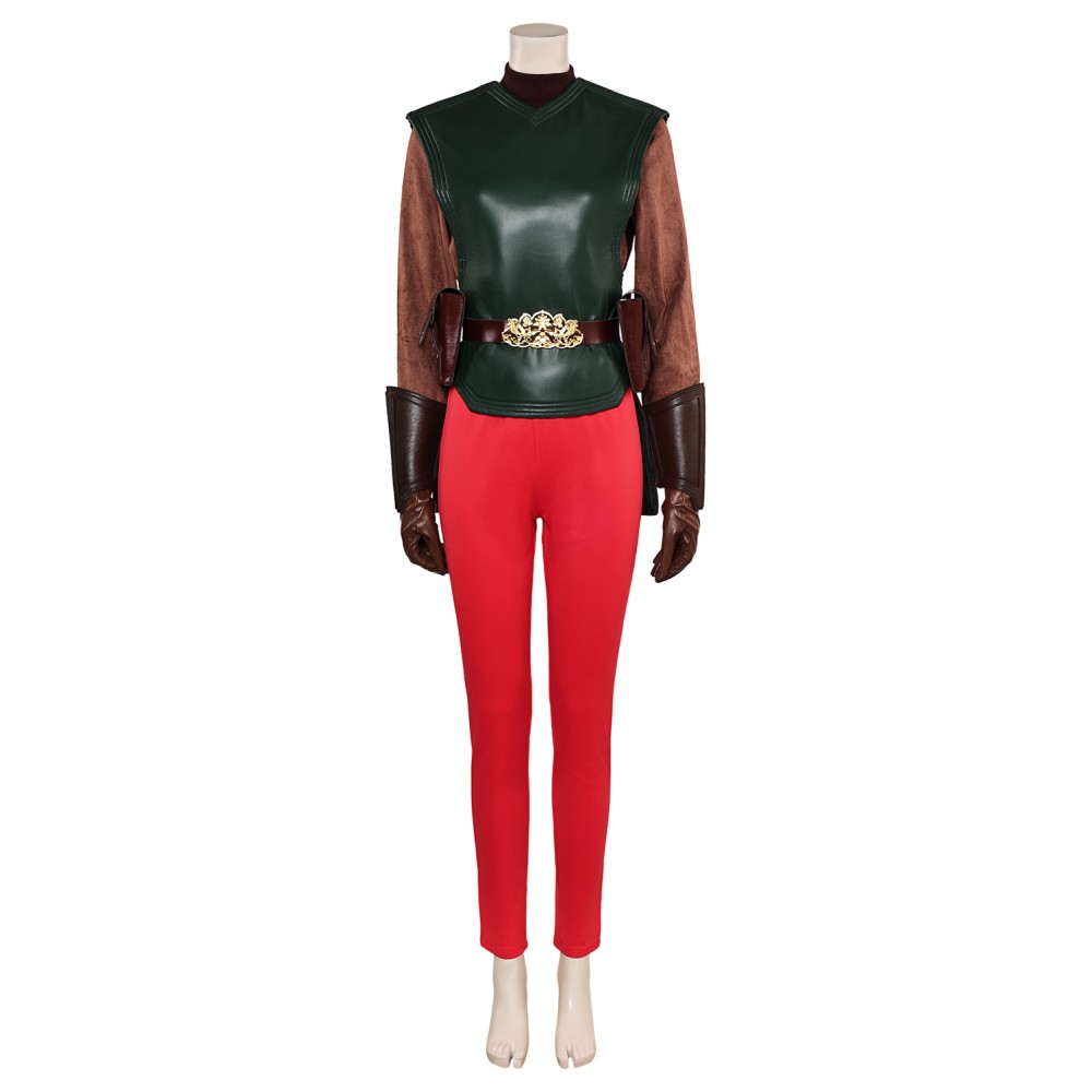 Episode II - Attack of the Clones Padme Amidala Coruscant Attack Pilot Clothing Suit Cosplay Costume Halloween Carnival Outfit