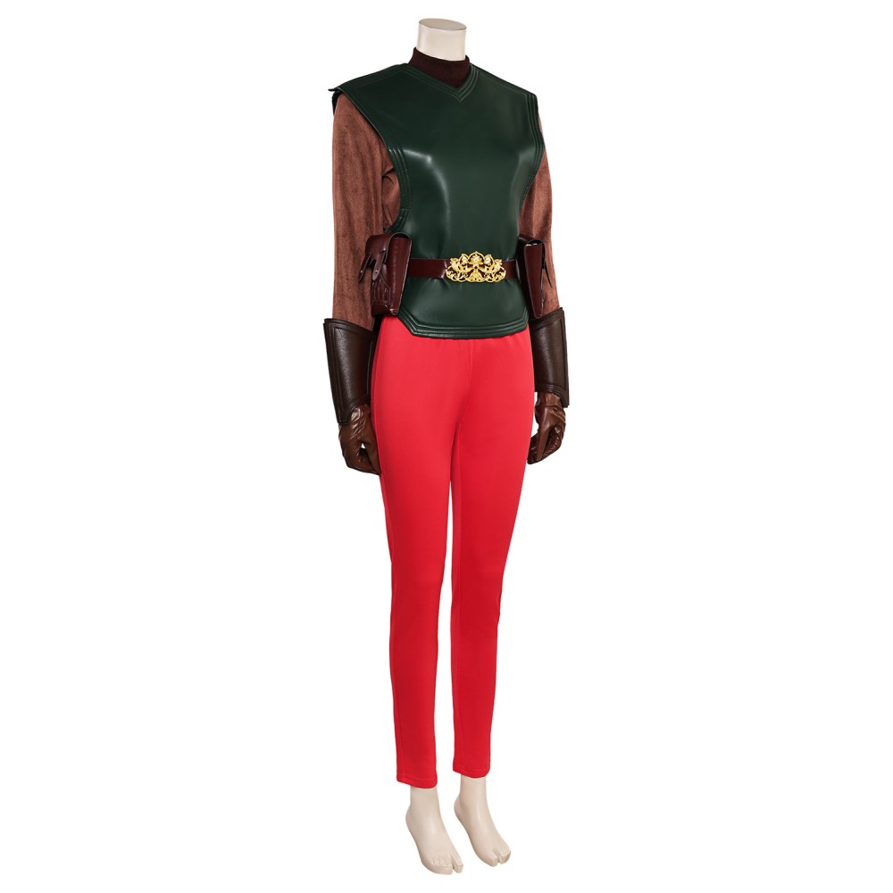 Episode II - Attack of the Clones Padme Amidala Coruscant Attack Pilot Clothing Suit Cosplay Costume Halloween Carnival Outfit