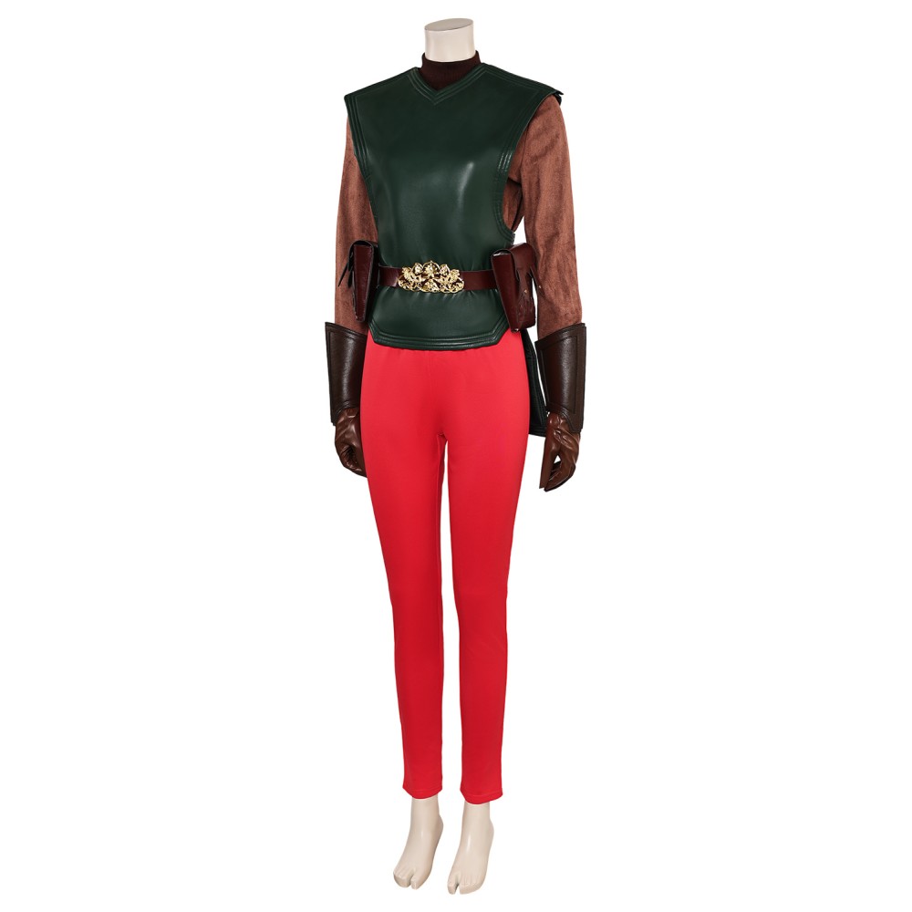 Episode II - Attack of the Clones Padme Amidala Coruscant Attack Pilot Clothing Suit Cosplay Costume Halloween Carnival Outfit