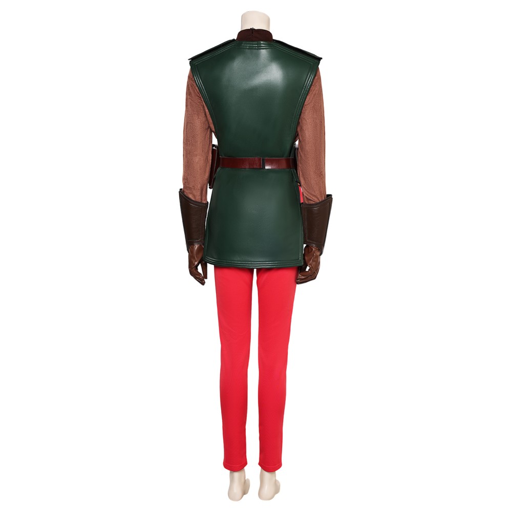Episode II - Attack of the Clones Padme Amidala Coruscant Attack Pilot Clothing Suit Cosplay Costume Halloween Carnival Outfit