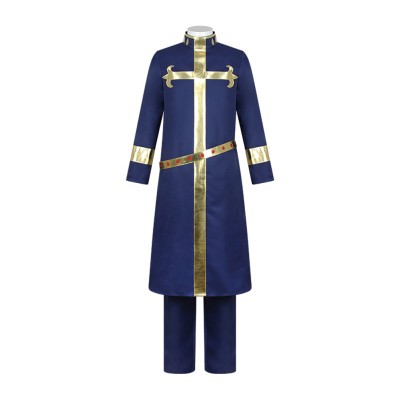 Enrico Pucci Unisex Cosplay Costume Halloween Carnival Outfit