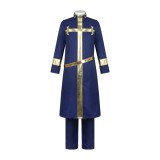 Enrico Pucci Unisex Cosplay Costume Halloween Carnival Outfit