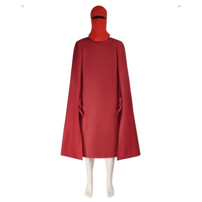 Emperor‘s Royal Guard Red Cape Cosplay Costume Halloween Carnival Outfit