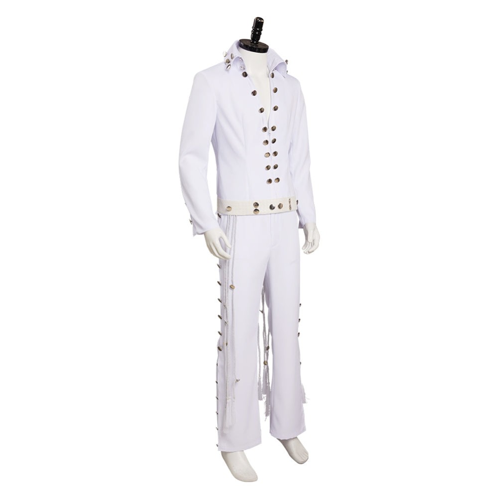 Elvis Aron Presley Festival Christmas Party Cosplay Costume Halloween Carnival Outfit