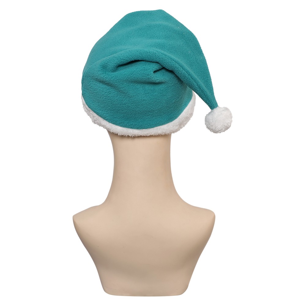 Elf Women Green Dress Christmas Cosplay Costume Halloween Carnival Outfit