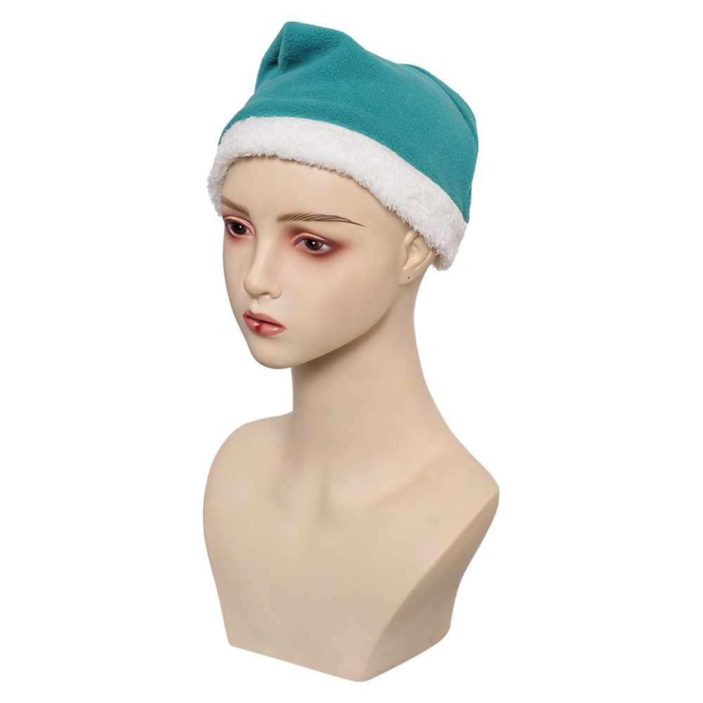 Elf Women Green Dress Christmas Cosplay Costume Halloween Carnival Outfit