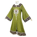 Elden Ring Rya Women Green Cosplay Costume Halloween Carnival Outfit