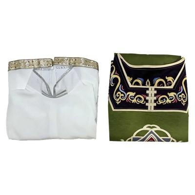 Elden Ring Rya Women Green Cosplay Costume Halloween Carnival Outfit