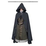 Elden Ring Melina Women Gray Hat Robe Cosplay Costume Halloween Carnival Outfit